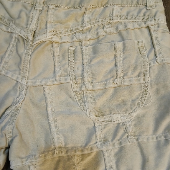 Sundance 100% Cotton Layered and Frayed Shorts.  - Picture 9 of 11